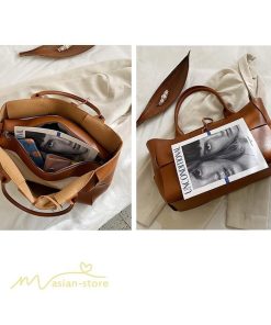 女性用バッグ | バッグ レディース トートバッグ 大きめ 軽い A4 肩掛け 無地 シンプル 通勤 通学 大容量 多収納 マザーズバッグ お買い物 お出かけ PUレザー 2021作 おしゃれ