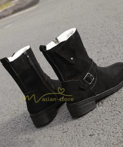 ショートブーツ | スノーブーツ レディース 暖かい 裏ボア シューズ 冬 レディースブーツ ジップブーツ 防寒着 ウインター ブーツ 20代30代40代 スノーシューズ