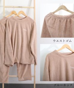 インナー・ルームウェア | フリースパジャマ上下セットレディース