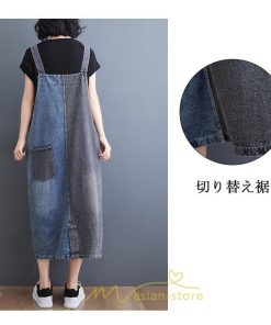 オーバーオール サロペット | サロペット レディース 春夏秋冬 オールインワン オーバーオール ワンピース 体型カバー デニム ロング丈 20代 大きいサイズ 50代 40代 おしゃれ 30代