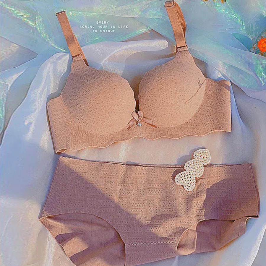 インナー・ルームウェア | ノンワイヤー ブラジャーショーツ セット