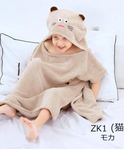 （子供）その他 | もこもこ フード付き バスタオル 速乾