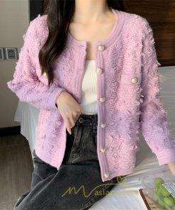 カーディガン | 2022秋冬ニットアウター レディース ニットニット セーター 長袖 羽織り フロントボタン 可愛い トップス 20代40代 通学通勤