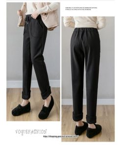 チノ・テーパード・ジョガー・スキニーパン | パンツ レディースパンツ レディース 9分丈 カジュアル 裏起毛 シンプル ゆったり リラックス トレンド かわいい おしゃれ お出かけ デイリー  楽ちん デート