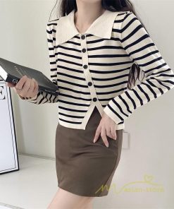 ｔシャツ・カットソー | カットソー レディース トップス Tシャツ 長袖 秋 春 インナー 秋 秋服 ロングスリーブ 綿混 ニットソー ボーダー 長袖tシャツ 長袖カットソー 秋コーデ