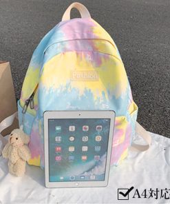 リュック | グラデーションカラー リュックサック レディース デイパック バックパック 大容量 アウトドア 可愛い バッグ