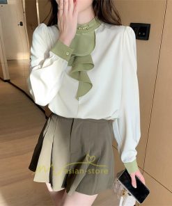 シャツ・ブラウス | ブラウス レディース 長袖 ブラウスシャツ ボウタイ フォーマル チュニック 大人 春 夏 春夏 フォーマル スーツ トップス 20代 30代 2022作 OL 高級感 母 ママ