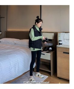 コート・ジャケット | 中綿ベスト レディース ダウンベスト 痩せ着 シンプル ショート丈 ダウンコート 秋 冬 暖かい 防寒着 大きいサイズ アウター おしゃれ