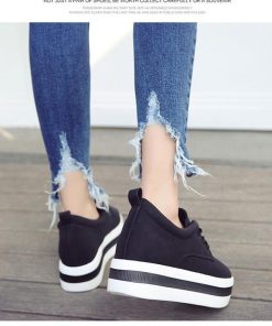 スニーカー | 厚底レディースシューズ 靴 スポーツ ランニングシューズ 軽い 可愛いカジュアル 脚長効果 ヒール 歩きやすい シンプル 無地