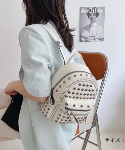 リュック | スタッズ リュックサック 女子 おしゃれ