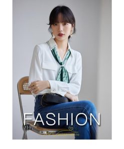シャツ・ブラウス | シャツ ブラウス 秋冬 レディース スカーフタイ きれいめ フォーマル 春 長袖 M L オフィス S XL XXL 上品 OL 高級感 フェミニン シフォン 通勤 可愛い