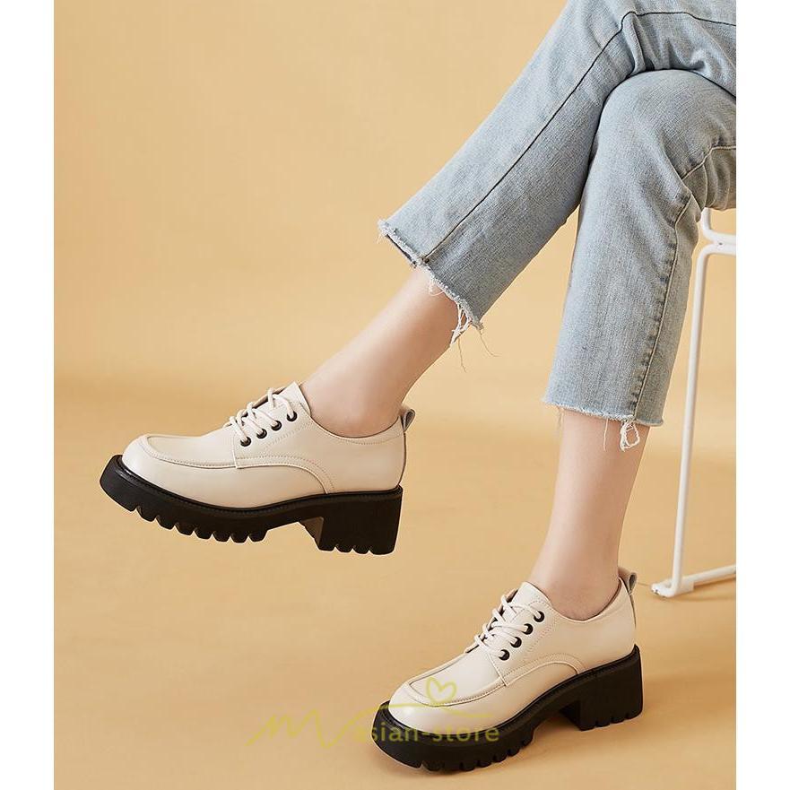 ローファー | 学生 女子 レディース 通学 通勤 学生靴 学校 軽量 パンプス 厚底 痛くない 編み上げ コスプレ 歩きやすい 学園祭 お出かけ 10代20代30代40代 デート