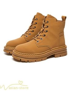 ショートブーツ | レディース ブーティー 太ヒール ブーツ ショートヒール カジュアル レースアップ 編み上げブーツ 厚底ブーツ 厚底 コスプレ靴 歩きやすい