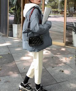 ジャケット・ブルゾン | フーデッド エコダウンジャケット重ね着風