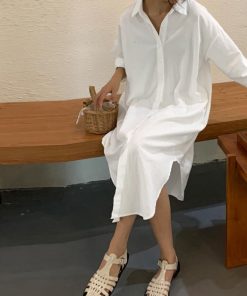 シャツ・ブラウス | シャツワンピース ロングシャツカーデ