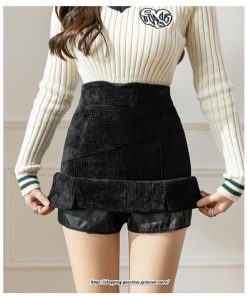 スカート | レディース 春秋冬 ショート丈 ハイウエスト ミニタイト無地 シンプル ボトムス 通勤 キュロット オシャレ セクシー