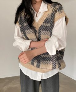 ニット・セーター | ニットベスト レディース ニットジレ秋冬