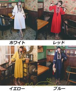 マキシ | ワンピース レディース 大人 ワンピ 花柄 夏秋 かわいい カジュアルワンピ 着やせ きれいめ 綿麻 ロング丈 パーティー 二次会 40代 ゆったり  30代 人気 20代