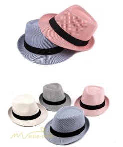 メンズ | 中折れハット 中折帽子 レディース 帽子 ハット 中折れ コットン ボーダー おしゃれ 敬老の日 プレゼント トレンド コットン おしゃれ 男女兼用 ギフト