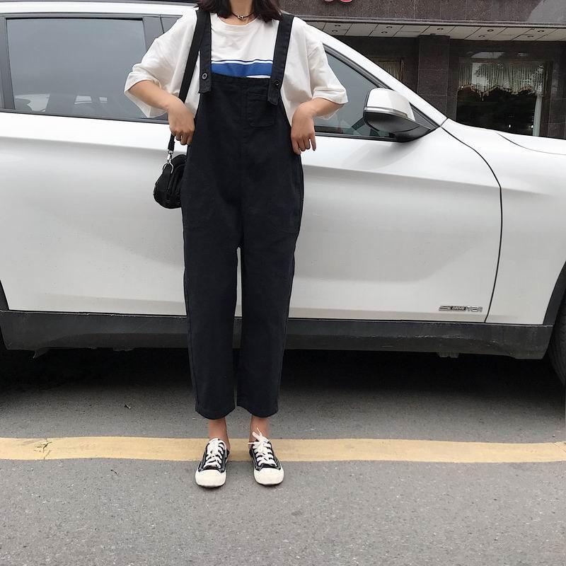 オーバーオール サロペット | 即日発送オールインワンジーンズ デニムパンツ 春夏 大きいサイズ カジュアル 9分丈 ストレッチ サロペットパンツ レディース カジュアル ゆったり デニムズボン