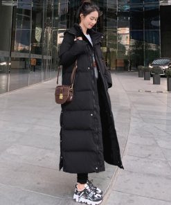 トレンチコート | フード付きキルティングコート レディース