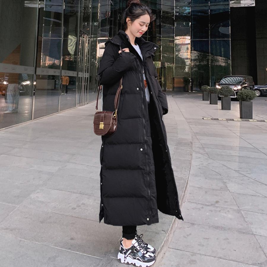 トレンチコート | フード付きキルティングコート レディース