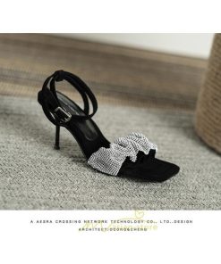 パンプス | サンダル ストラップ ピンヒール ハイヒール オープントゥ ヒール5cm7cm 歩きやすい レディース 美脚 入学式 卒業式 結婚式 脚長 キレイめ