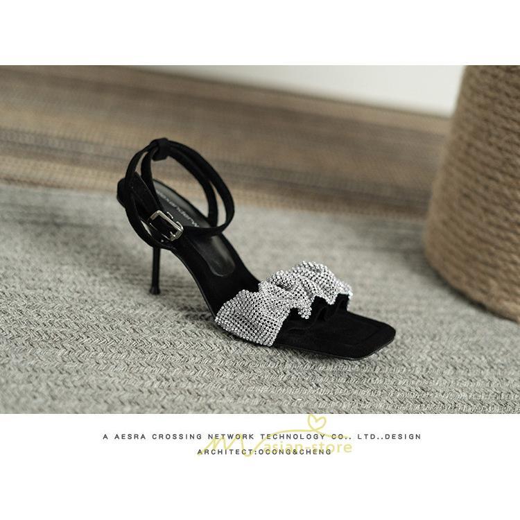 パンプス | サンダル ストラップ ピンヒール ハイヒール オープントゥ ヒール5cm7cm 歩きやすい レディース 美脚 入学式 卒業式 結婚式 脚長 キレイめ