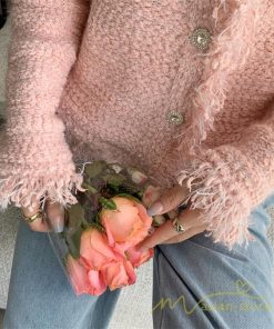 カーディガン | 2022秋冬ニットショート丈 アウター レディース ニットニット セーター 長袖 羽織り フロントボタン トップス 通学通勤 20代40代