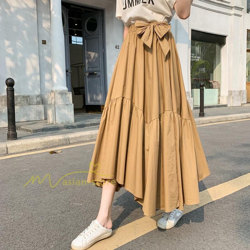 スカート | プリーツロング 春 夏 秋 マキシ 大きいサイズ フレアマキシプリーツ 20代30代40代 韓国ファッション フレア 上品 着痩せ
