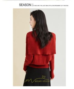 ニット・セーター | カーディガン レディース 春夏 パーカー 秋 長袖 トップス 赤 無地 50代 40代 30代 20代 おしゃれ キレイめ オシャレ 部屋着 あったか お出かけ ニット 着痩せ