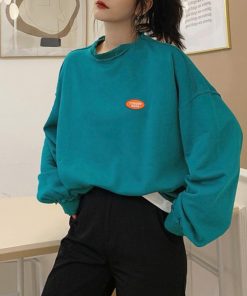 Tシャツ・カットソー | 重ね着風スウェットトレーナー 韓国風