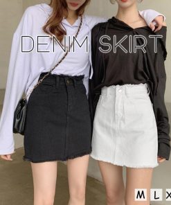 タイトスカート | デニムスカート 台形スカート ミニスカート レディース 春夏秋冬 Aラインスカート 韓国風