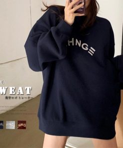 Tシャツ・カットソー | スウェット 裏起毛 英字ロゴ トレーナー