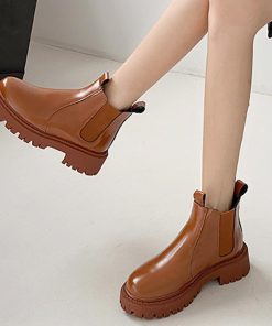 ショートブーツ | サイドゴアブーツ 美脚