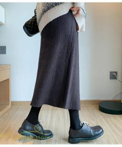 スカート | 妊婦服 マタニティシンプル 秋 冬 コーデ 着痩せ ニット妊婦 産前 産後 大きいサイズ ソフト ウエスト調整 お出かけ 秋 柔らか