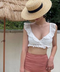 ビキニ | ハイウエスト水着セット レディース韓国風