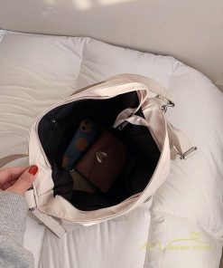 女性用バッグ | ショルダーバッグ レディースバッグ 2way 斜めがけ 肩掛けバッグ 通勤 通学 買い物 エコバッグ ファスナー 旅行 シンプル 大学生 おしゃれ ポケット多い