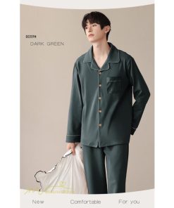 パジャマ　ルームウェア | パジャマ メンズ  前開き 長袖 秋新作 春 秋 冬 コットン 上下セット 男性 薄手 ルームサプリ L LL 3L 大きいサイズ セットアップ 4L 単品売り