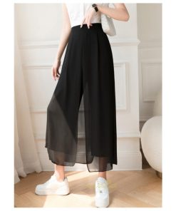 ワイドパンツ | ロングパンツ リラックス ガウチョパンツ レディース ボトムス ストレート シンプル カジュアル 着痩せ 春夏 長ズボン 20代30代40代 新作 ゆったり