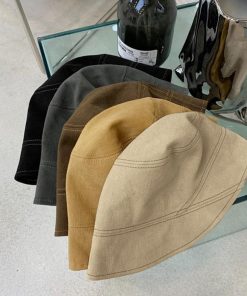 帽子 | ステッチバケットハット レディース韓国風