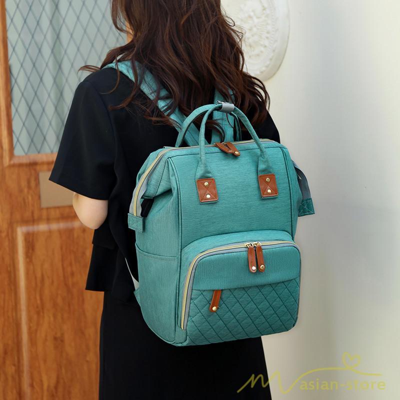 女性用バッグ | ママバッグ ママリュック マザーズバッグ マザーズリュック カバン 大容量 USB接口 保温ポケット 多機能 防水 哺乳瓶 レディース バッグパック 出産祝い 撥水