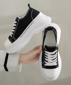 シューズ | 厚底スニーカー ローカット靴 レディース