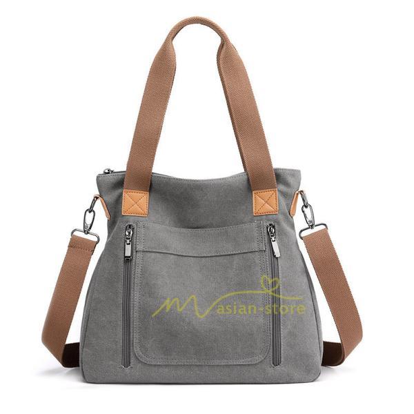 女性用バッグ | トートバッグ レディース A4 帆布 2way ショルダーバッグ 大きめ ビジネスバッグ 大容量 大学生 通勤 通学 2021 バッグ おしゃれ 40代 30 人気 肩掛け 20 上品