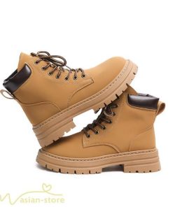 ショートブーツ | レディース ブーティー 太ヒール ブーツ ショートヒール カジュアル レースアップ コスプレ靴 厚底 歩きやすい ローヒール靴 編み上げブーツ