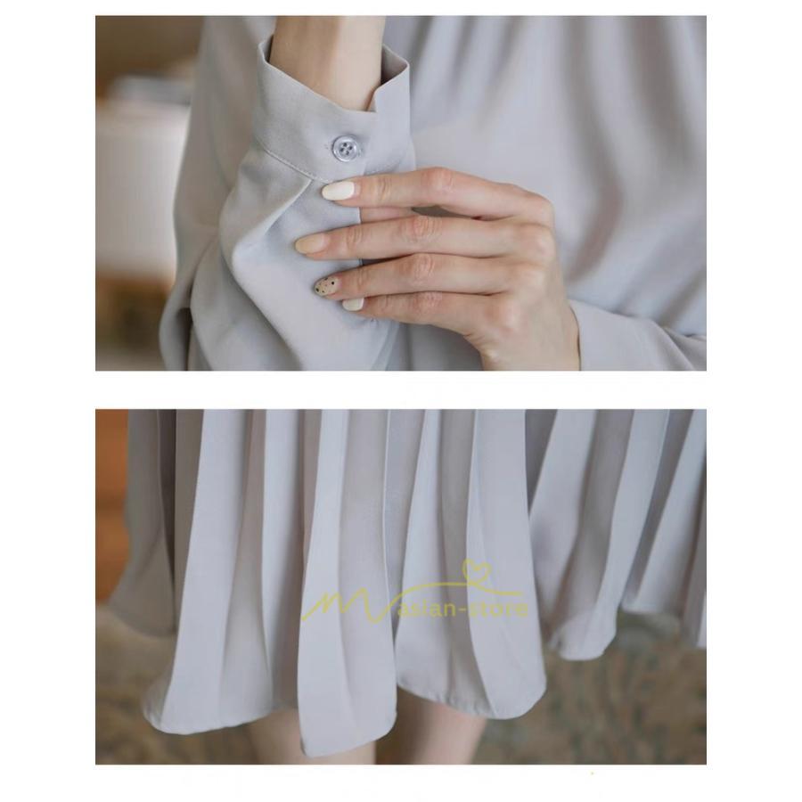 マキシ | ワンピース レデイース ロング丈 長袖 プリーツ ベルト付き 春夏 おしゃれ きれいめ 通勤 二次会 大人 20代 着痩せ 秋新作 30代 40代 エレガント カジュアル