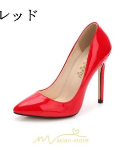 パンプス | 痛くない ハイヒール ポインテッドトゥ パンプスピンヒール 美脚ヒール 11CM 結婚式 リクルート 冠婚葬祭 フォーマル 就活 通勤