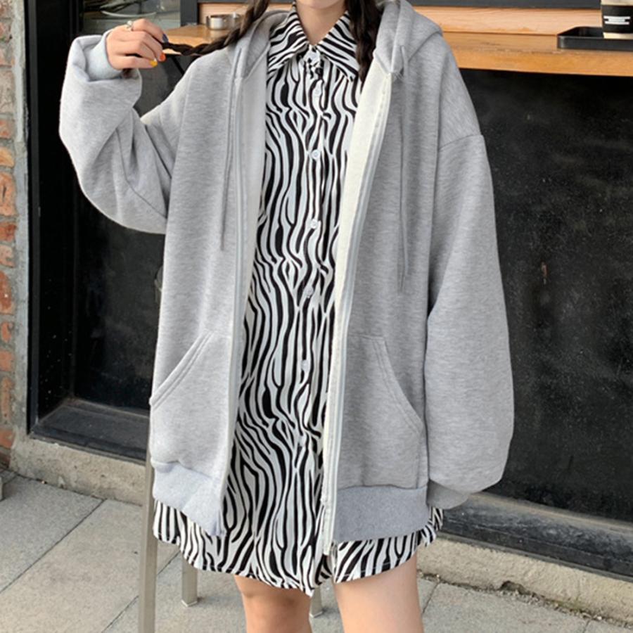 パーカ | 裏起毛 スウェットパーカー レディース