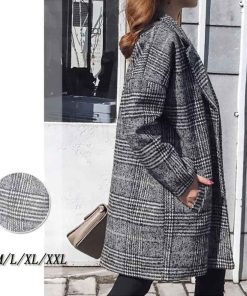 トレンチコート | グレンチェック チェスターコート レディース 冬 千鳥柄コート 中綿コート