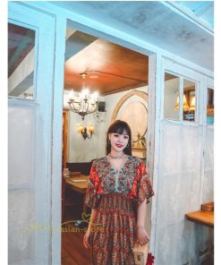 マキシ | ワンピース レディース 40代 春秋 キレイめ マキシ丈ワンピース ロング丈 Aラインワンピース ゆったり エスニック風 上品 上品 着痩せ オシャレ レトロ風 2021作